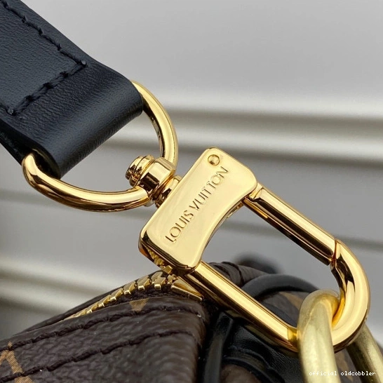 Official oldcobbler VUITTON BANDOULIERE LOUIS 30 SPEEDY 0809